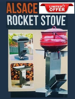 Cook An Entire Potjie With A Couple Of Kindles Or Sticks On The Alsace  Rocket Stove.