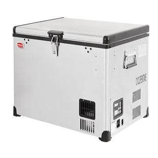 On Special -snomaster 40l Single Compartment Portable Fridge/freezer Ac/dc – Stainless Steel.