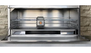 Sleek &amp; Modern - Enhance Your Braai Experience With The 1500 Built In Braai.