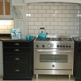 LA GERMANIA AMERICANA SERIES: 90CM FULL GAS STOVE 5 BURNER GAS OVEN &amp; GAS GRILL.