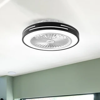 The New Alva 50cm Led Light Ceiling Fan W Remote (black) Going Fast!!