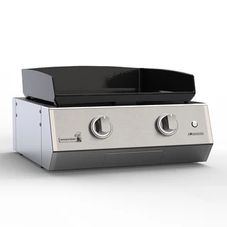 SUMMER MADNESS: CHAD O&#96; CHEF BRABURA GRIDDLE (50,8cm) 20″ (INCL SPATULA KIT).