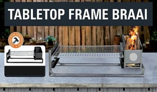 Tabletop 1000 Frame Braai- *a Great Cost-effective Option For Braaing*