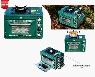 SALE ON THE NEW TOTAI PORTABLE HUNTERS GREEN MULTI-FUCTION COOKER/GAS OVEN.