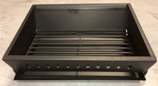 THE MILD STEEL-MS BLACK GRATER INCLUDING ASHPAN. THE BEST VALUE FOR MONEY  AT THE MOMENT.