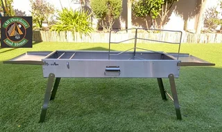 SALE-TAKE THIS BRAAI ANYWHERE! LEKKER BRAAI WITH THE COMPLETE SAFARI BRAAI!!!