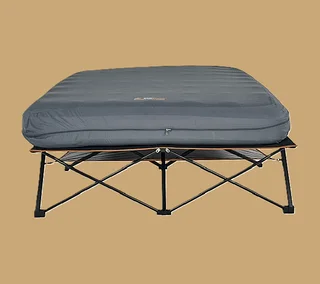 NEW TO OUR RANGE!!THE ANYWHERE QUEEN DELUXE BED FROM OZTRAIL ENSURES A RESTFUL NIGHT.