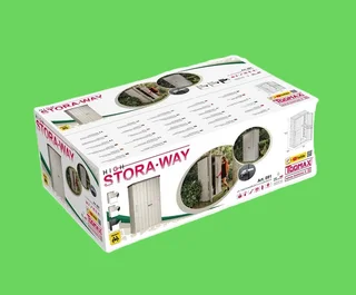 TOOMAX HIGH STORAGE SHED 1670L (A PRACTICAL AND EFFECTIVE SOLUTION).