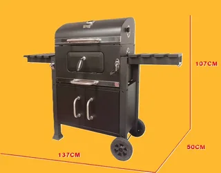 NEW TO OUR RANGE: AFRITRAIL DELUXE ADJUSTABLE HEIGHT CHARCOAL BRAAI.