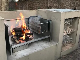 Grade 430 Stainless-steel 800 Tabletop- Loose-standing/insert Braai.