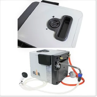 Alva Mini Portable Gas Water Heater (Camping, 4x4ing, Fishing) ***** Star Rating.