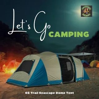 OZtrail Seascape 9 Person Dome Tent is an excellent choice for family camping.