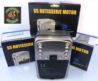 The Rottiserie stainless Steel Ac/dc Motor.