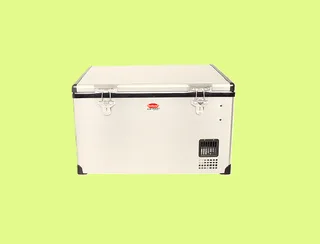 SNOMASTER 65L LOW PROFILE SINGLE COMPARTMENT FRIDGE/FREEZER, AT JUST 17.91″ TALL.