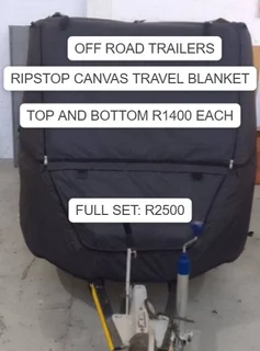 RIPSTOP CANVAS WITH PADDED INNER CANVAS CARAVAN TRAVEL BLANKETS AT A GREAT PRICE!!