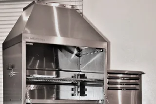 SUMMER SPECIAL-THE 304 STAINLESS STEEL 800 STAND ALONE WITH (2X) 304 STAINLESS STEEL GRIDS.