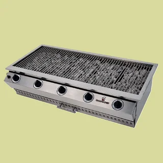 SPECIAL-THE SIZZLER CAN BE USED AS A FREE STANDING OR BUILT-IN GRILL.