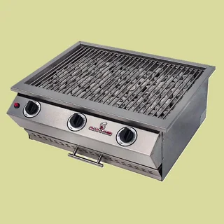 SPECIAL-THE SIZZLER CAN BE USED AS A FREE STANDING OR BUILT-IN GRILL.