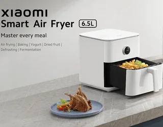 Xiaomi Smart Air Fryer 6.5l-mobile App Control With 24-hour Scheduling. Unboxed