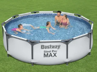 Never To Be Repeated!! Bestway Steel Pro Max Frame Pool Set – 3.05m X 0.76m.