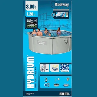 BESTWAY HYDRIUM POSEIDON 18.430L –4.6 X 1.2M- WITH SANDFILTER-SAVE R10600,00.