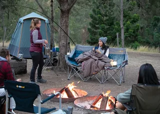 New To Our Range Oztrail Galaxy 3-seater Chair – 330kg - 110kg Per Seat.