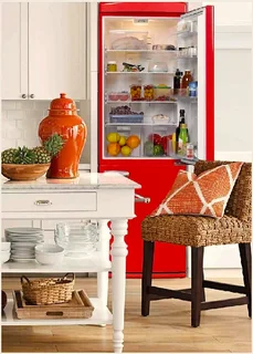 Summer Sale- Meireles Mfc366 Retro Style Combo Fridge/freezer.