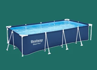 SUMMER SPECIAL ON THE  BESTWAY 400-X 211 X 81CM-SPLASH JR-FRAME POOL SET-56424.