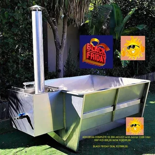 SUMMER DEAL - GREAT FOR THE WHOLE FAMILY. THE 304 STAINLESS-STEEL JACUZZI TUB.