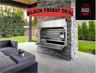 SUMMER SAVING EXTENDED ON THE 1200MM, 304 STAINLESS-STEEL BUILT IN BRAAI SINGLE DOOR