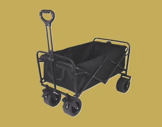 Staff Gifts-heavy Duty Folding Outdoor Utility Beach Trolley Made Of 600d Polyester Fabric.