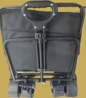 STAFF GIFTS-HEAVY DUTY FOLDING OUTDOOR UTILITY BEACH TROLLEY MADE OF 600D POLYESTER FABRIC.