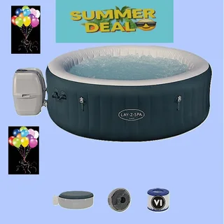 Summer Special - Miami Energysense Airjet 6 Dark Green Round 1.96m X 66cm – 908 L- (7 Avl.)