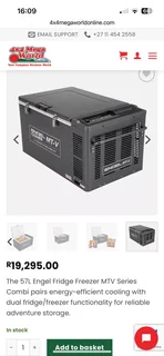 Engel Combi Fridge/Freezer