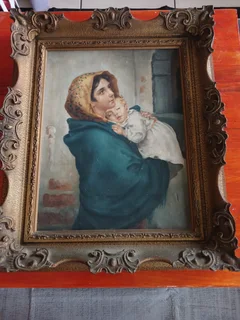 Art Piece  Maaonnuo Figlio Ferruzi  Very Old