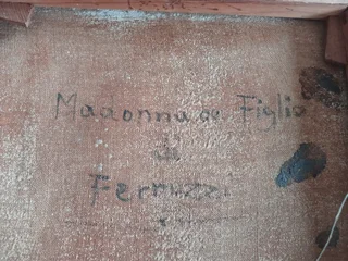 ART PIECE  MAAONNUO FIGLIO FERRUZI  VERY OLD