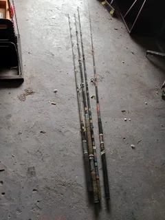 Selling 4  Fishing Rods They Are Different Sizes