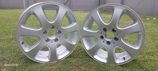 17&#39; New Oem Mercedes Benz A209 Clk (borbet) Wheels For Sale!(front And Rear)size: 17