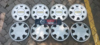 02 X Sets Of 13&#34; Oem Vw Hella Wheel Caps For Citi And Gts