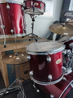 Pearl target  drum 論 set