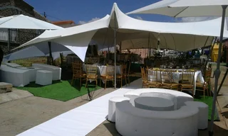 Birthday party, Baby shower, wedding decor, catering, stretch tent, chairs, tables and Rentals
