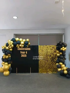 Baby shower, parties, wedding decor, catering, stretch tent, chairs, Balloon garland and equipment h