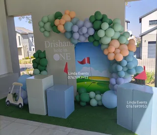 Baby shower, parties, wedding decor, catering, stretch tent, chairs, Balloon garland and equipment h