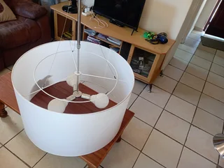 Lounge shade and kitchen lights