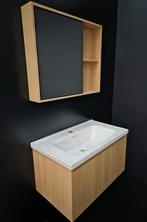 Brand New Bathroom Vanity incl Basin and Mirror Cabinet