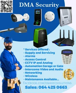Smart AI CCTV, Alarm system and Electric Fencing installations and repairs- Affordable rates.