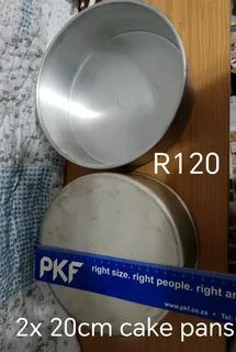 Used cake/baking pans