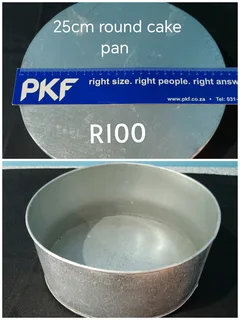 Used cake/baking pans