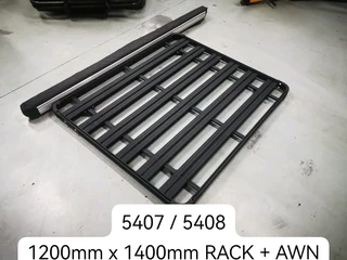 Roof rack & awning for sale