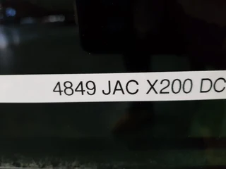 JAC X200 DC Halfdoor white Mogale canopy for sale